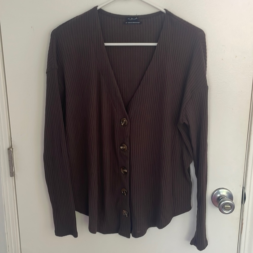 Brown Blouse